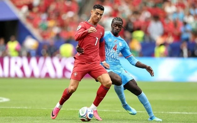 Ronaldo thi đấu thiếu hiệu quả.