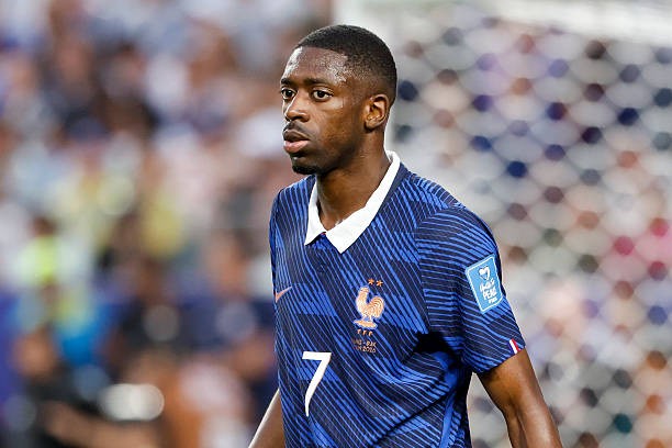 Ousmane Dembele gây ấn tượng trong trận đấu với Iraq.