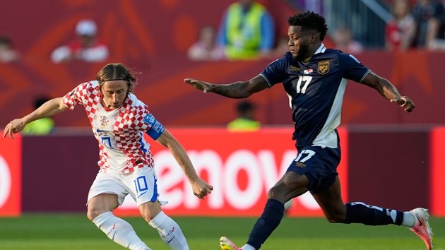 Luka Modric cán mốc 200 trận cho ĐTQG Croatia.