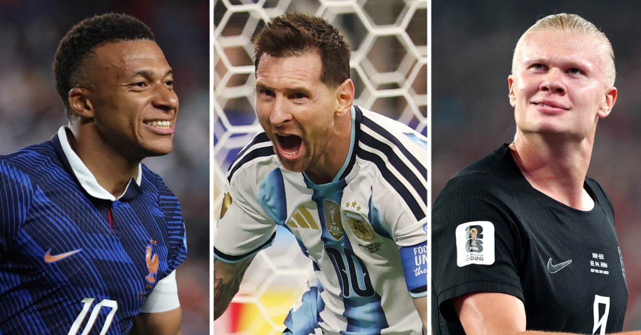 Cả Kylian Mbappe, Lionel Messi và Erling Haaland đều đã giành vé đi tiếp ở World Cup 2026.