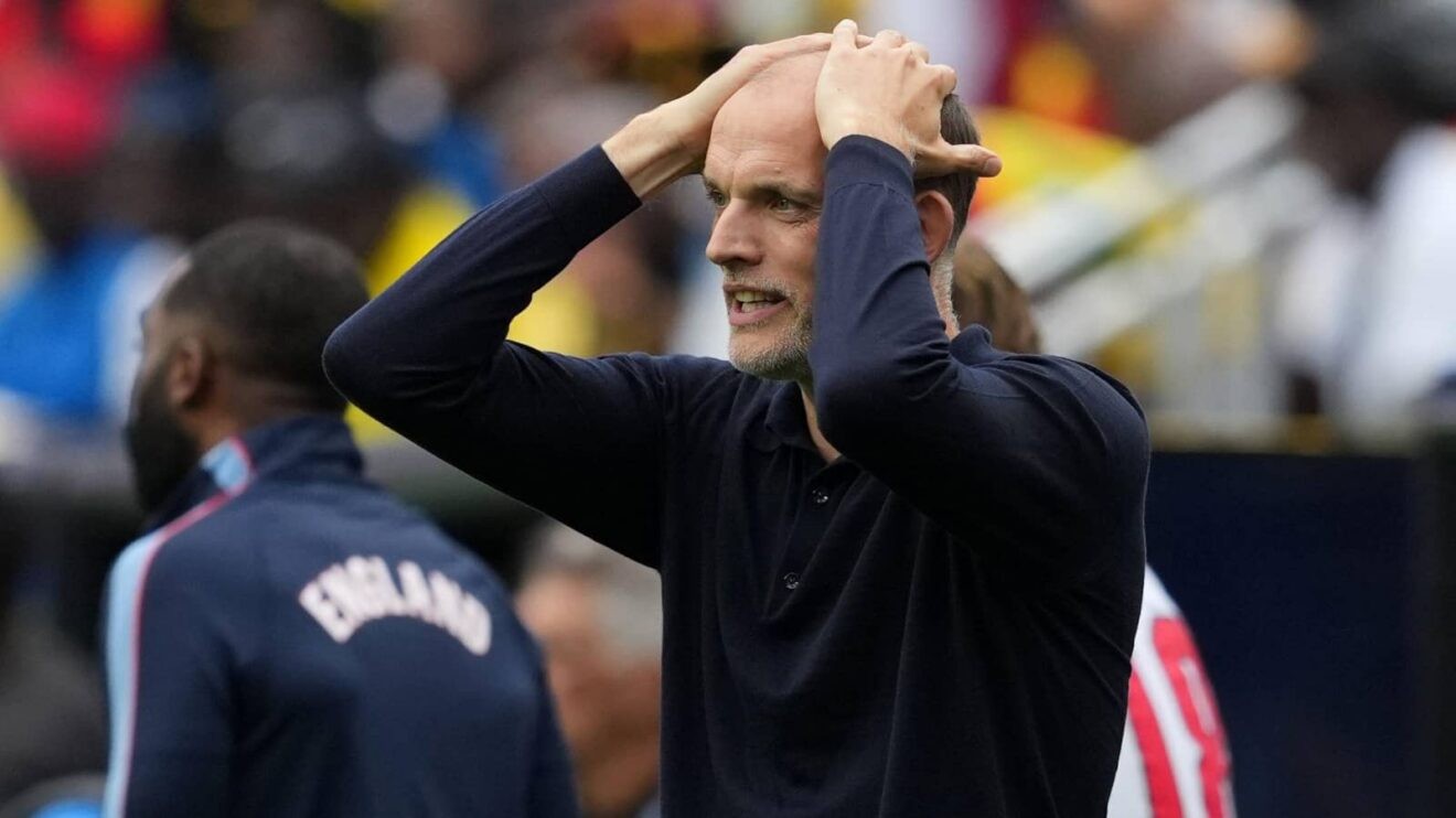 Tuchel đã bất lực trước Ghana.