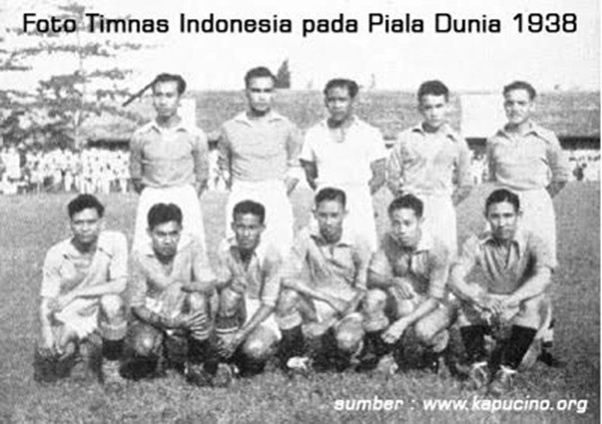 Tuyển Đông Ấn Hà Lan năm 1938.