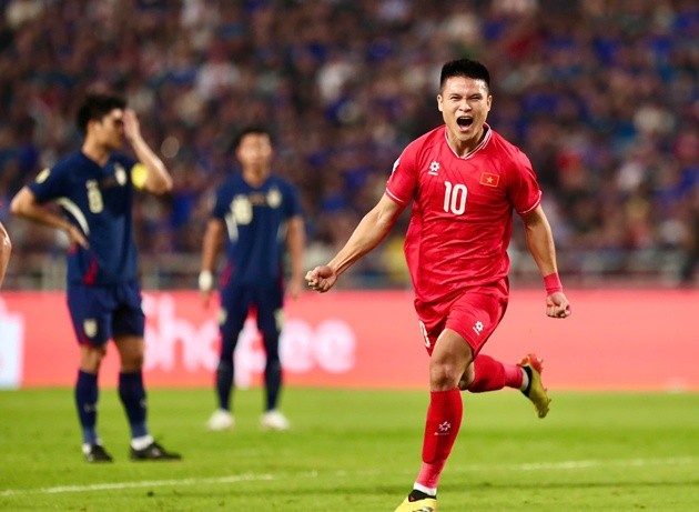 Việt Nam đứng trước lợi thế lớn để bảo vệ ngôi vương AFF Cup. Ảnh: VFF