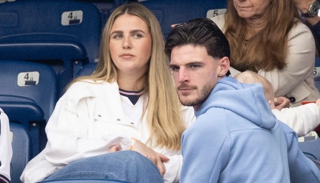 Tình hình chấn thương của Declan Rice đang gây lo ngại.