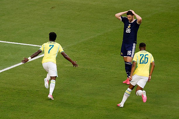 Scotland đã thua toàn diện trước Brazil.