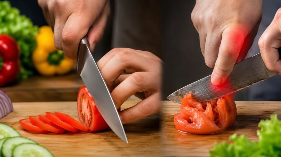 Dao cùn có thể nguy hiểm hơn cả dao sắc