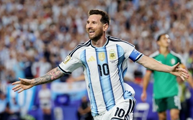 Messi đang có phong độ khá ấn tượng. Ảnh: Getty.
