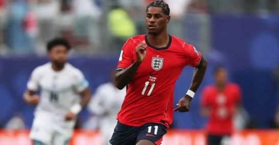 Rashford cùng tuyển Anh giành chiến thắng nhẹ nhàng ở vòng đấu cuối. Ảnh: Getty Images.