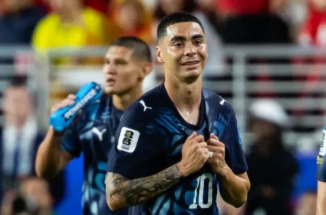Miguel Almiron là trụ cột tuyển Paraguay. Ảnh: Iconsport.