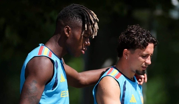 Chấn thương của Nico Williams và Yeremy Pino không nghiêm trọng. (Ảnh: Getty Images)