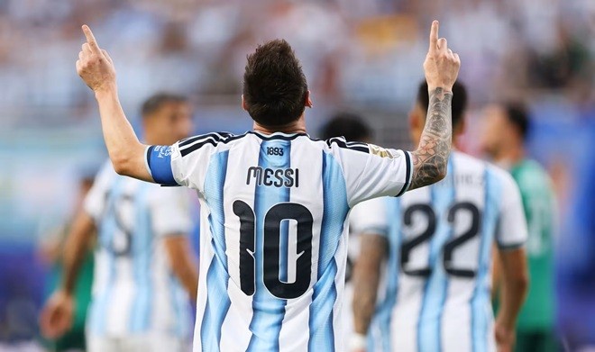 Messi 39 tuổi vẫn đang vượt trội các đàn em. Ảnh: FIFA.