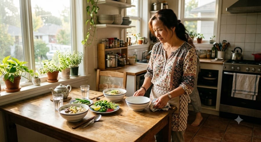 Con trưởng thành là niềm vui, nhưng cũng để lại một khoảng lặng mà nhiều người mẹ phải học cách làm quen.