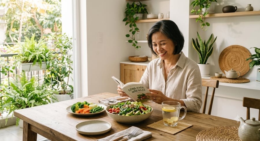 Việc ăn uống điều độ, nhẹ nhàng được xem là một trong những yếu tố quan trọng giúp cơ thể ổn định và khỏe mạnh hơn theo thời gian.