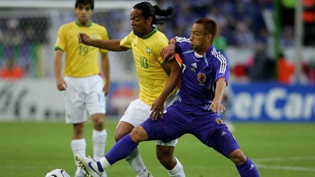 Nhật Bản từng thua thảm Brazil tại World Cup 2006.