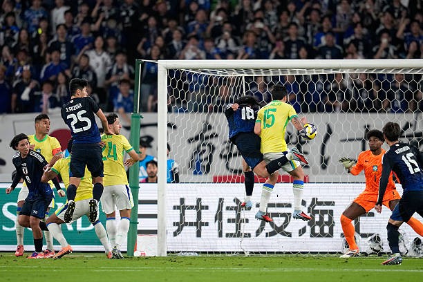 Nhật Bản từng đánh bại chính Selecao trong trận giao hữu trước đó. Ảnh: Gett.Getty Images 