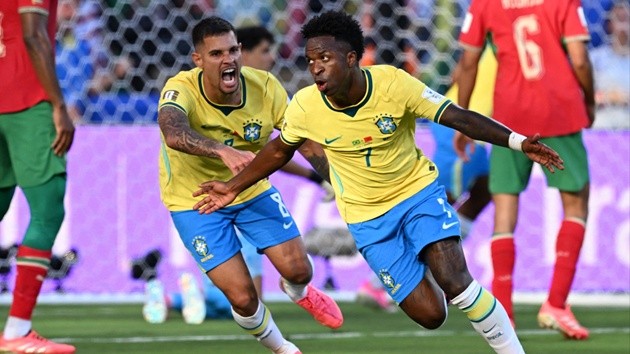 Vinicius trở thành ngôi sao số 1 của Brazil. (Ảnh: Reuters)
