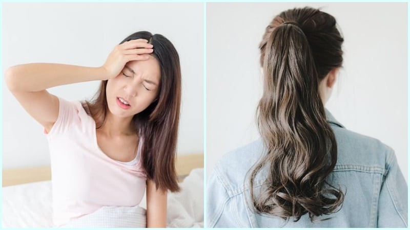 Khi lực kéo diễn ra thường xuyên, nang tóc sẽ bị căng, dễ gây đau da đầu và làm tăng nguy cơ tóc gãy rụng.