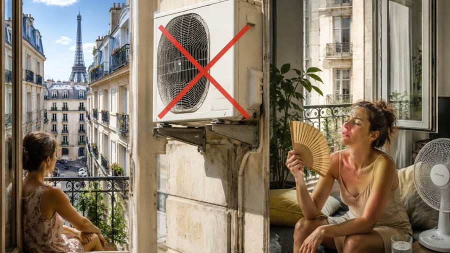 Tại sao người châu Âu rất ít lắp điều hòa dù trời nóng cực điểm?