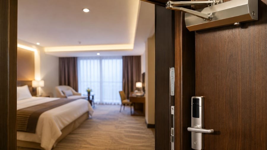 Cửa phòng đóng mạnh hóa ra vì nhiều lý do