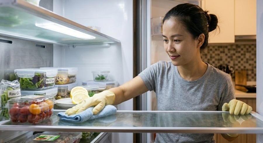 Chanh chỉ phát huy hiệu quả tốt nhất khi kết hợp với việc vệ sinh tủ lạnh và bảo quản thực phẩm đúng cách.