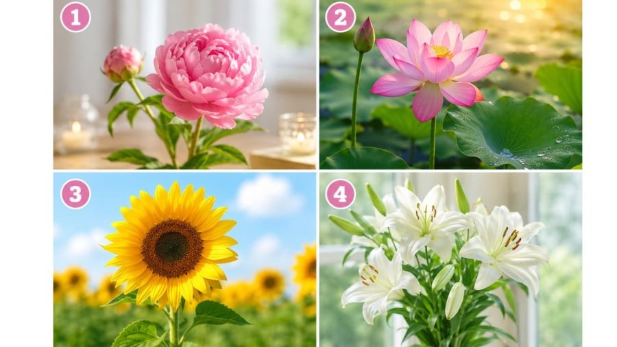 Bạn chọn bông hoa nào?
