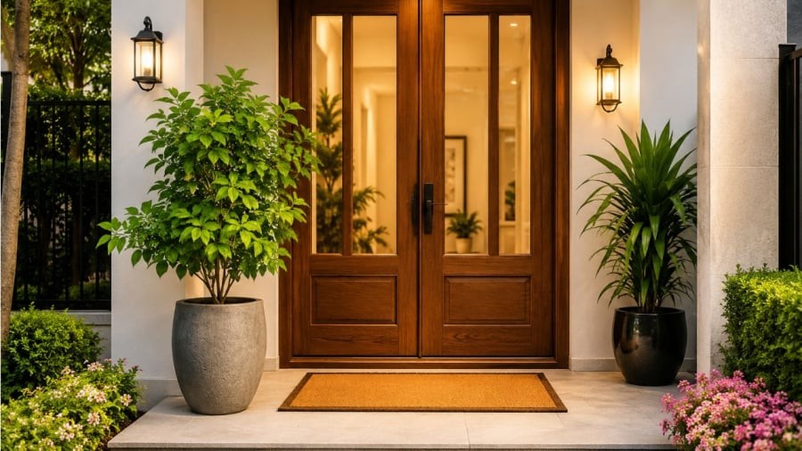 Những thứ này ở trước cửa có thể mang lại sinh khí may mắn