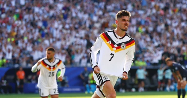 Havertz gỡ hòa 1-1 cho Đức. Ảnh: Getty Images.