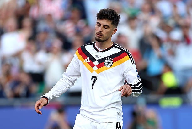 Kai Havertz là 1 trong 3 cầu thủ sút hỏng penalty của tuyển Đức. Ảnh: Getty Images.