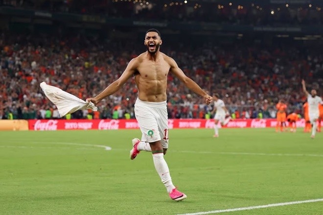 Saibari đã sút quả penalty quyết định. Ảnh: Getty.
