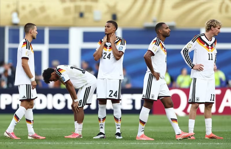 Đức bị loại khỏi World Cup 2026 sau thất bại trước Paraguay tại vòng 32 đội. Ảnh: FIFA.