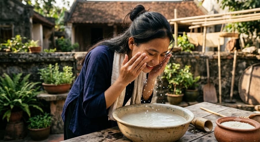 Vậy tại sao nước vo gạo lại có công dụng 