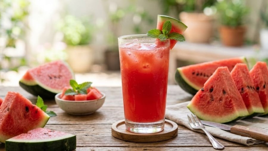 Nước ép trái cây gần như không chứa chất xơ. Khi uống loại nước này, lượng đường trong máu có thể tăng nhanh.