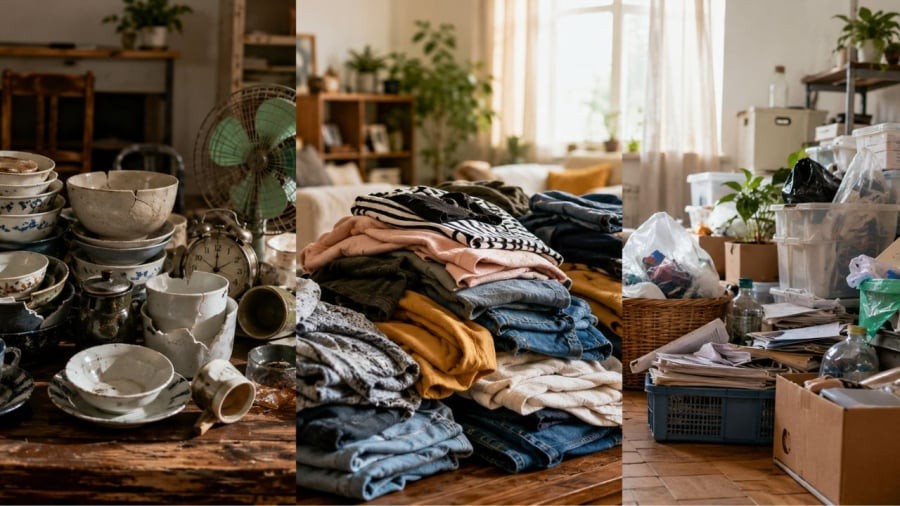 Ba thứ này cần tránh tích trữ nhiều trong nhà