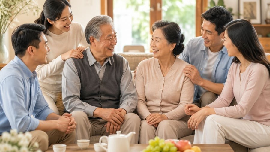 Cha mẹ về già nên chú ý tránh nói những điều này