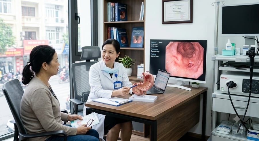 Duy trì lối sống khoa học và khám sức khỏe định kỳ giúp phát hiện sớm nhiều bệnh lý đường tiêu hóa.
