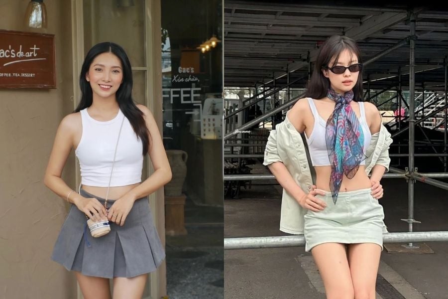 Áo ba lỗ luôn là lựa chọn hàng đầu trong những ngày nắng nóng bởi sự thoải mái và trẻ trung. 
