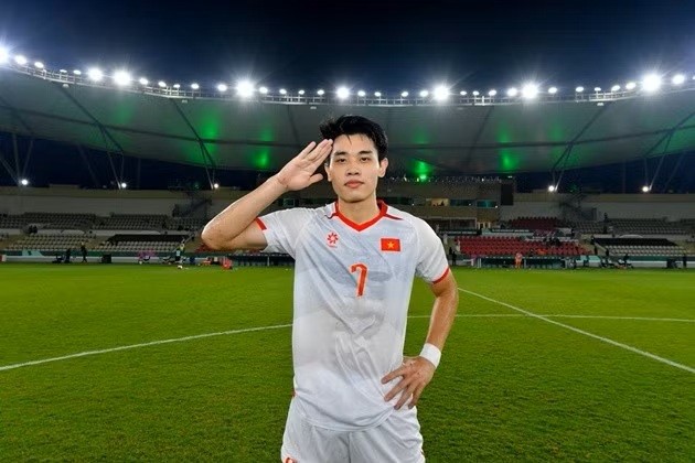 Đình Bắc là ngôi sao sáng của bóng đá Việt Nam. Ảnh: VFF.