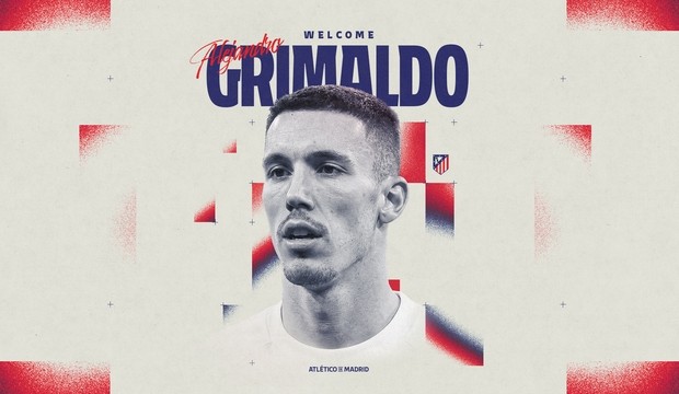 Alejandro Grimaldo chính thức gia nhập Atletico Madrid. Ảnh: Atletico Madrid FC.