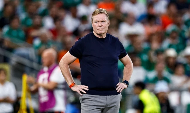 HLV Ronald Koeman từ chức sau khi Hà Lan thua Morocco. Ảnh: Getty Images.