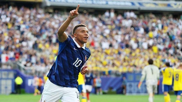 Kylian Mbappe tỏa sáng trong chiến thắng của đội tuyển Pháp.