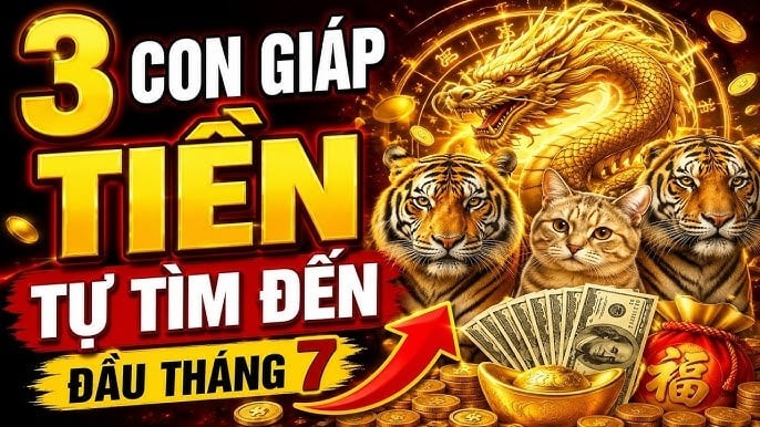 Gặp thời không cầu mà được: 3 con giáp Đỏ cả Tiền lẫn Tình