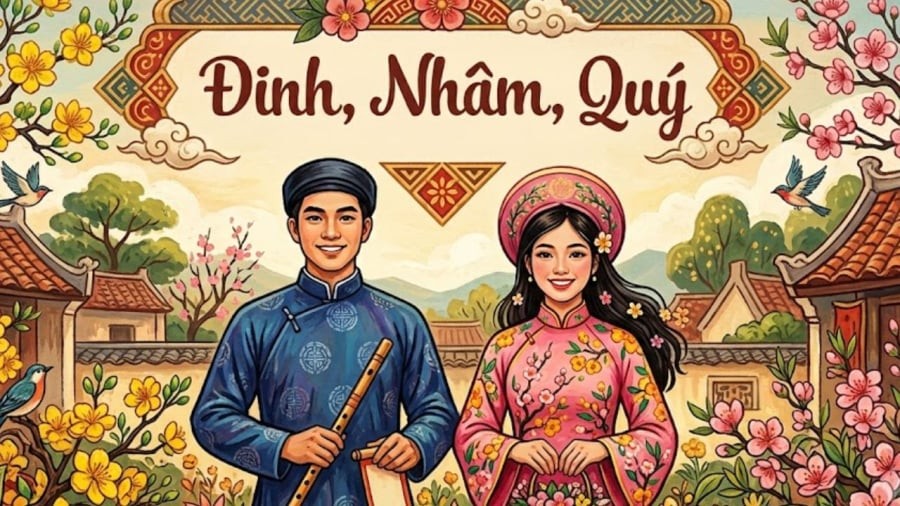 Trai Đinh, Nhâm, Quý thì tài; gái Đinh, Nhâm, Quý qua hai lần đò.