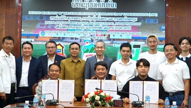 HAGL đầu tư vào bóng đá Lào.