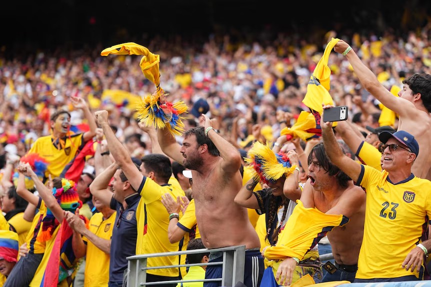 World Cup gắn kết những trái tim xa quê giữa lòng New York. Ảnh: Getty Images.