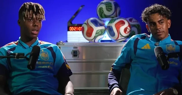 Williams và Yamal tự tin ở hành trình World Cup 2026 cùng Tây Ban Nha. Ảnh: Spain national team