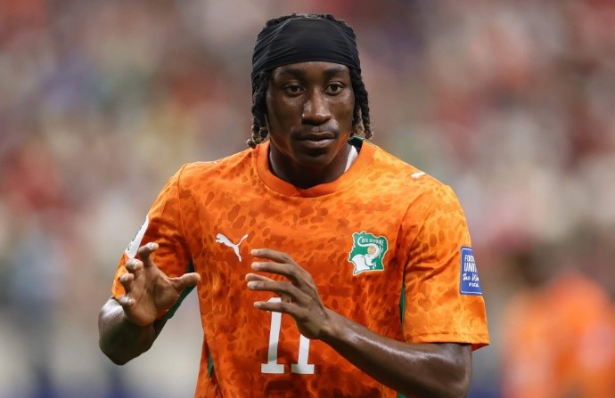 RB Leipzig không có ý định để mất Yan Diomande trong mùa hè này, trong khi cầu thủ này lại muốn chuyển đến PSG hơn là Liverpool. Ảnh: Getty Images.