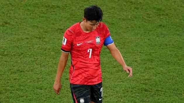 Son Heung-min vào sân từ ghế dự bị trong thất bại trước Nam Phi. Ảnh: Tribuna.