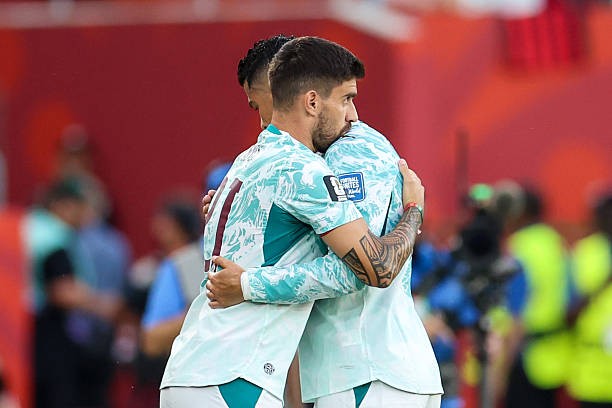 Ruben Neves vào sân thay Cristiano Ronaldo ở phút 81. Ảnh: Getty Images