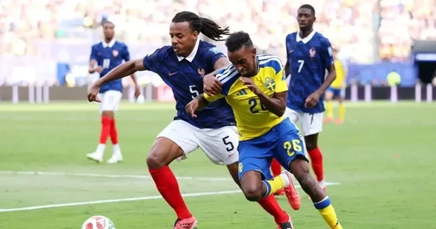 Kounde cùng ĐT Pháp đang có phong độ cao tại World Cup 2026. Ảnh: Getty Images