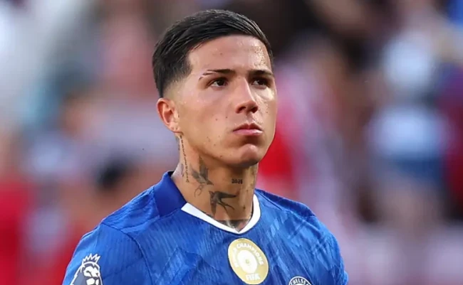 Real phủ nhận việc chiêu mộ Enzo Fernandez. Ảnh: Getty Images.